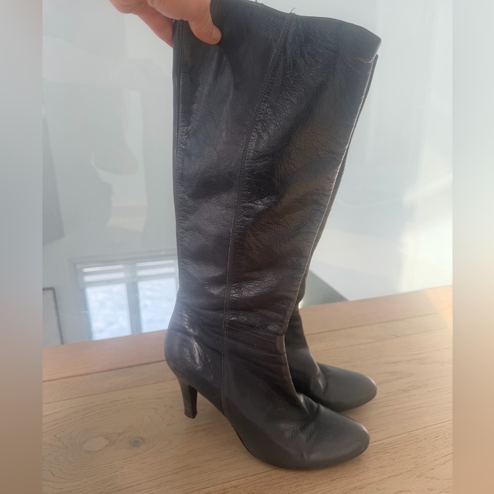 Vintage leather boots